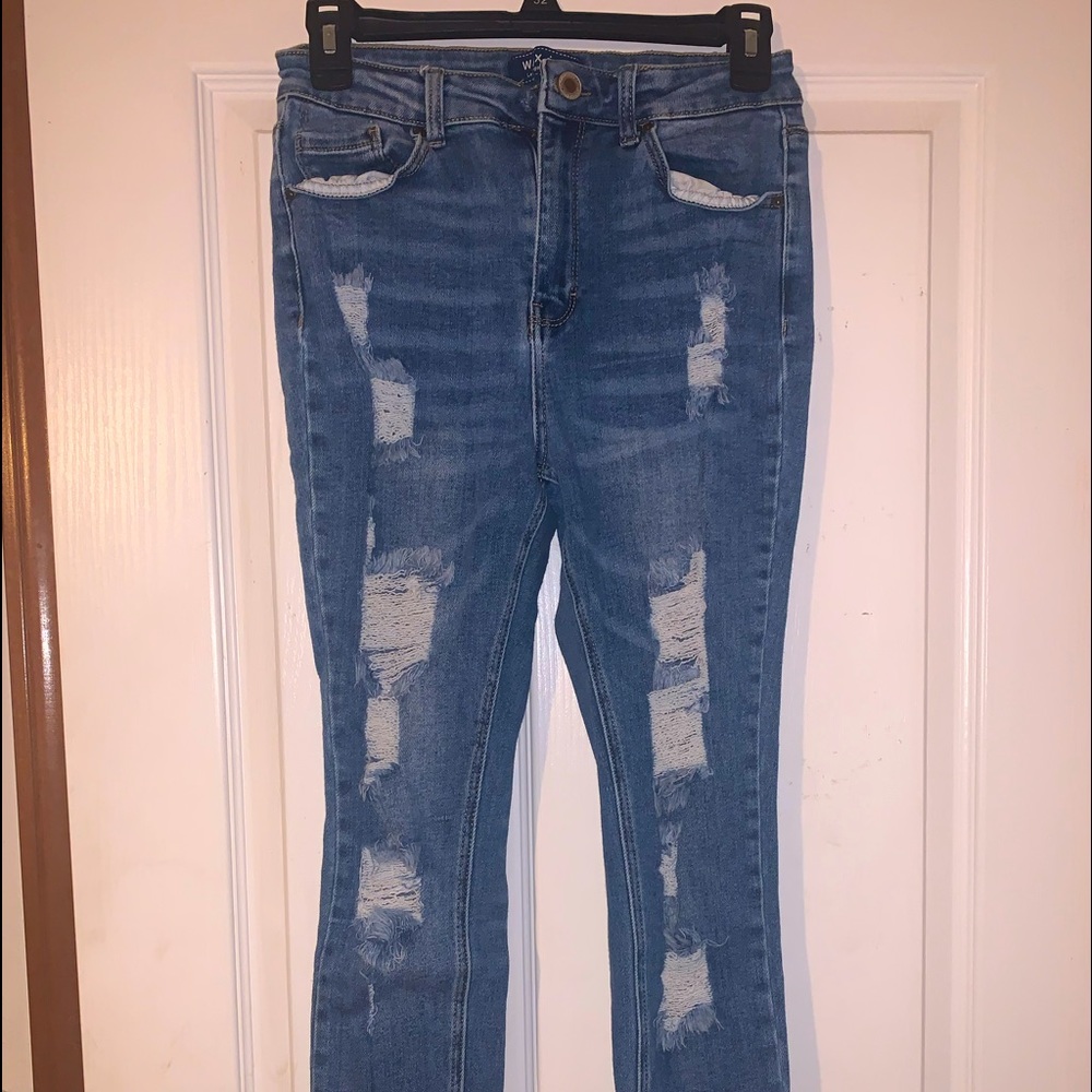 low waisted Wax Jeans